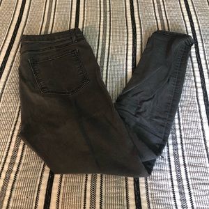 Faded black Loft jeans